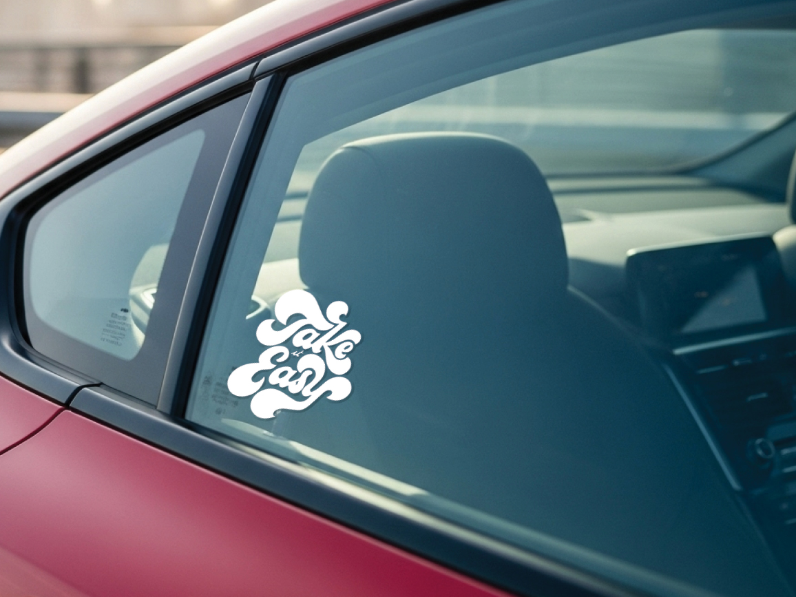Take it Easy Sticker Decal