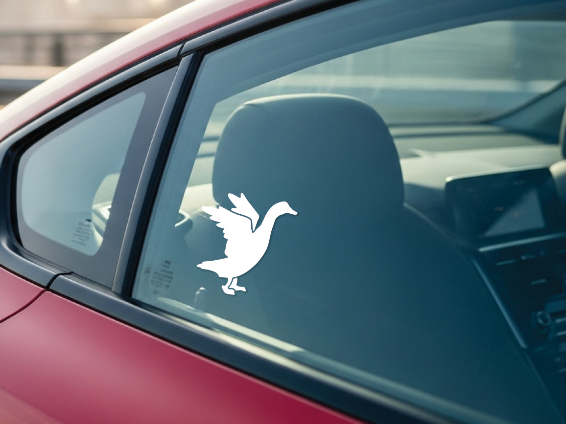 Goose Vinyl Decal Sticker: Car, Window, Laptop