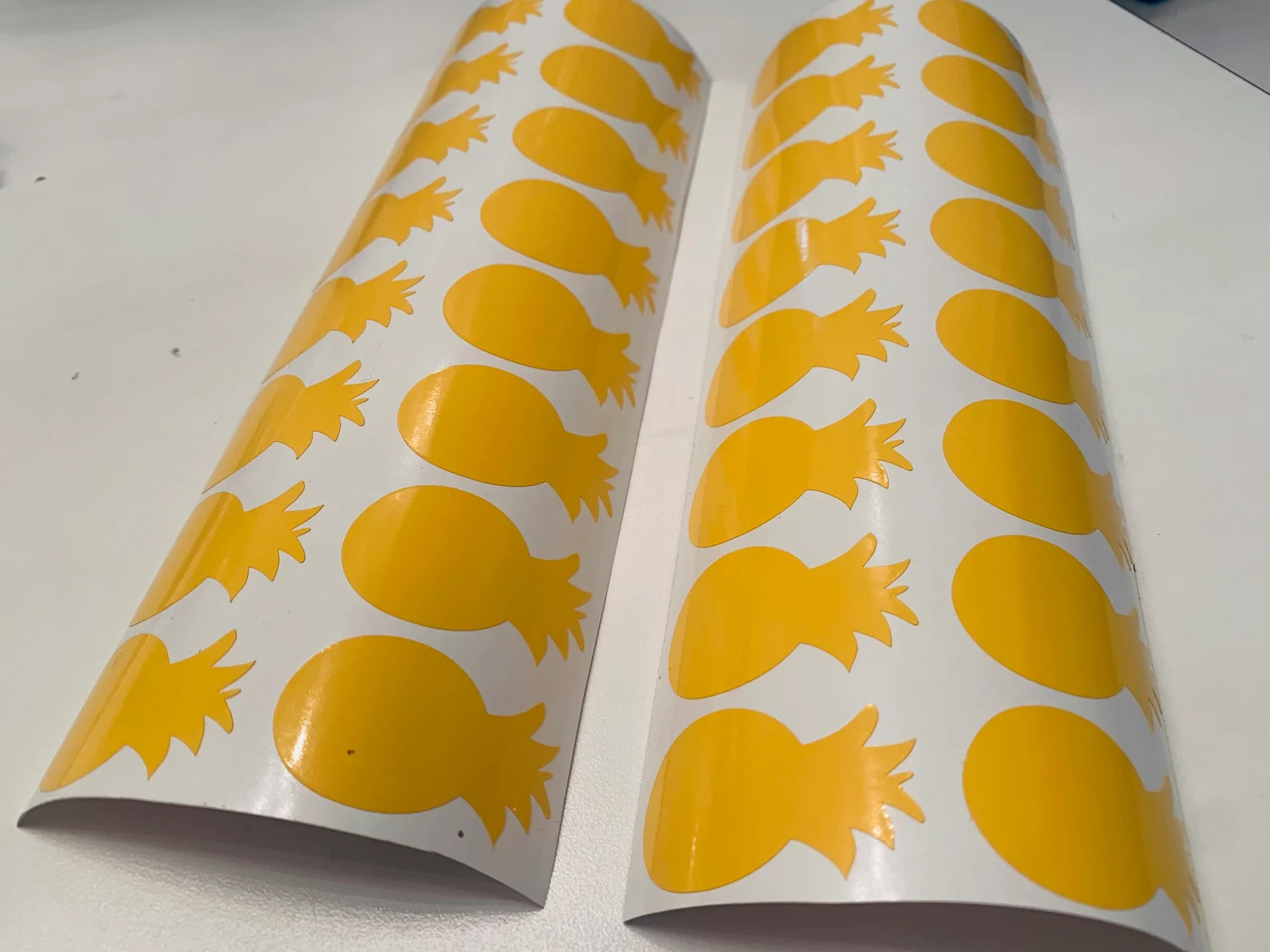 Pineapple Tan Line Sticker