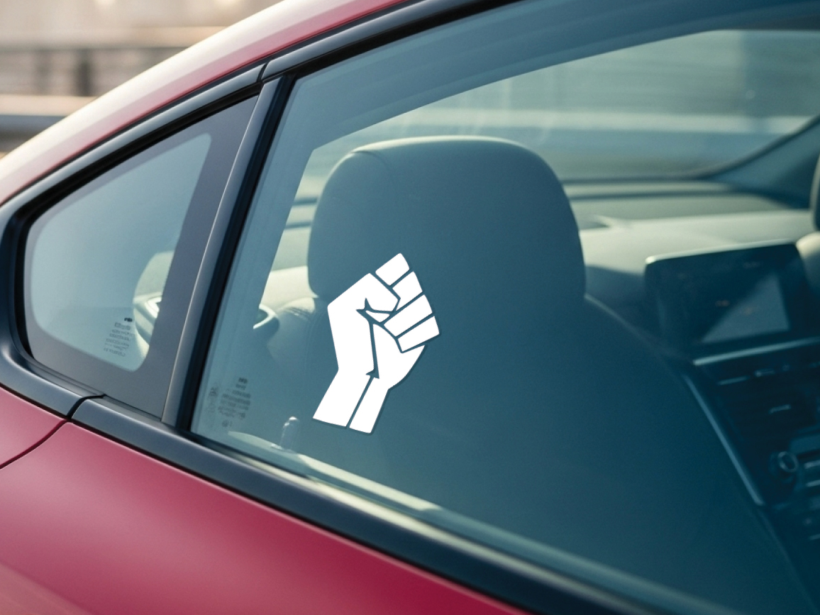 BLM Raised Fist Vinyl Decal Sticker: Car, Window, Laptop