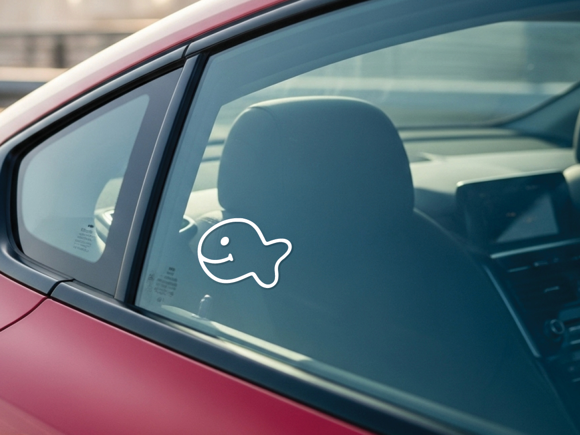 Goldfish Vinyl Decal Sticker: Car, Window, Laptop