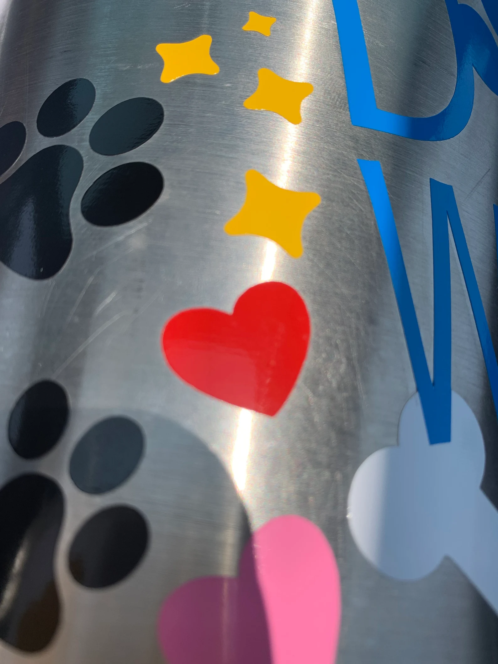 Heart Tan Line Sticker