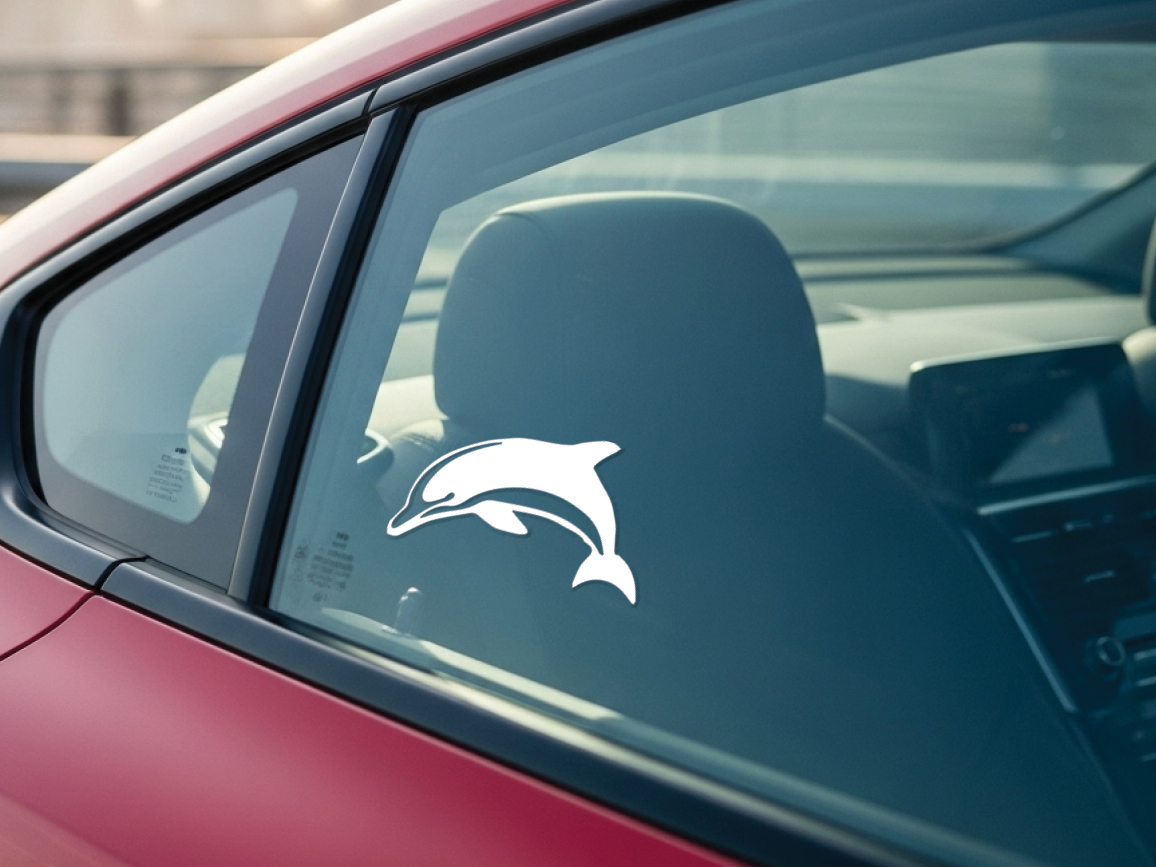Dolphin Vinyl Sticker Decal