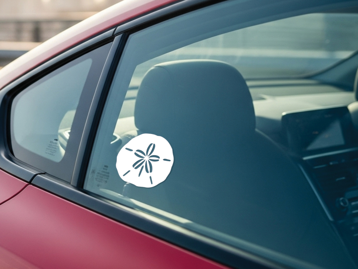 Sand Dollar Vinyl Sticker Decal