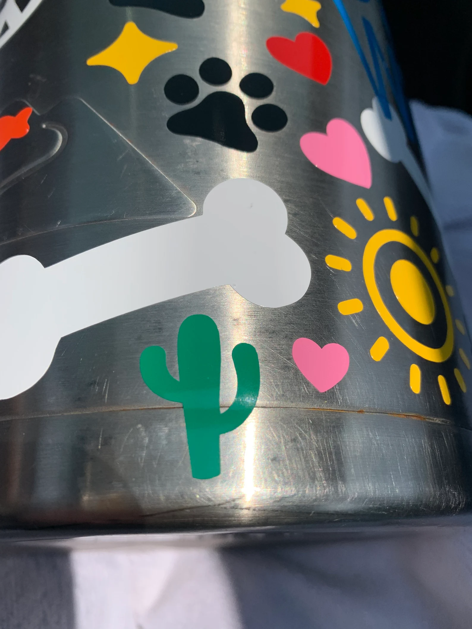 Cactus Tan Line Sticker