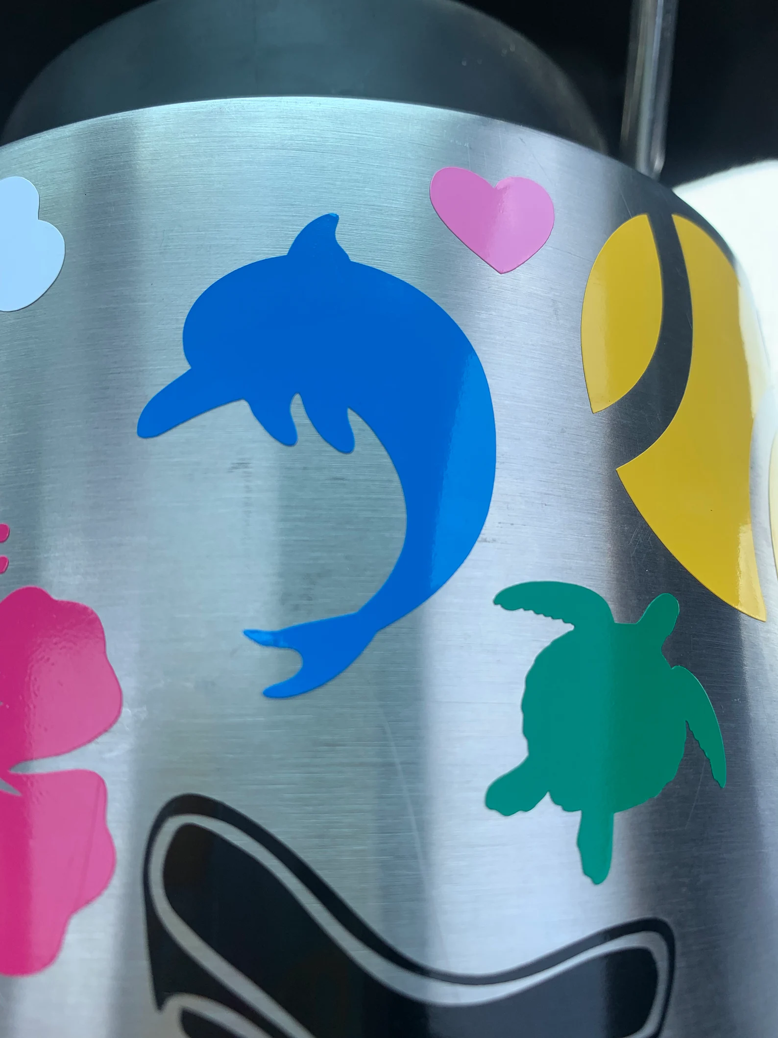 Dolphin Tan Line Sticker