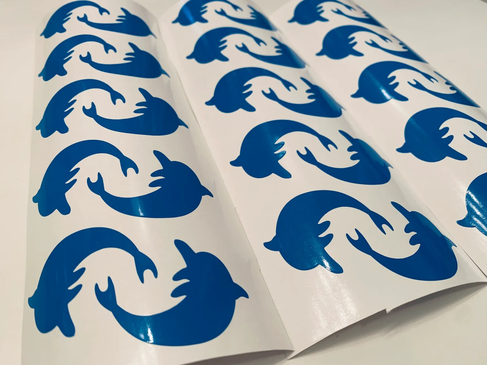 Dolphin Tan Line Sticker