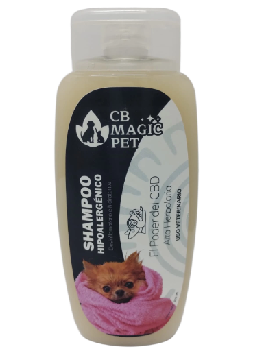Shampoo hipoalergénico para mascotas