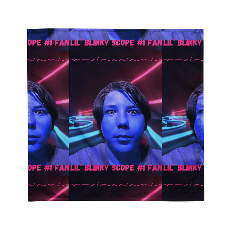 All-over print bandana