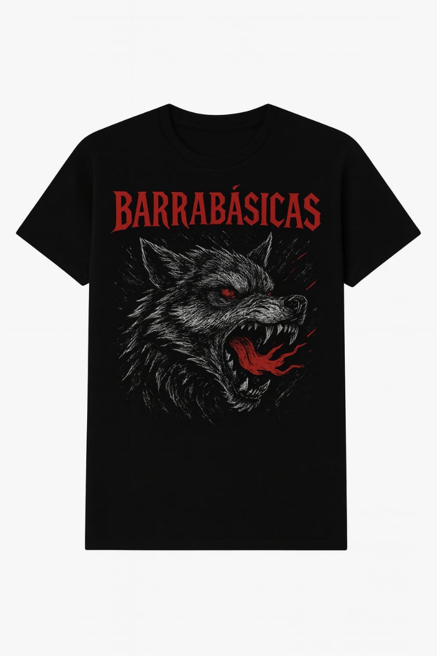 Camiseta Barrabásicas Lobo