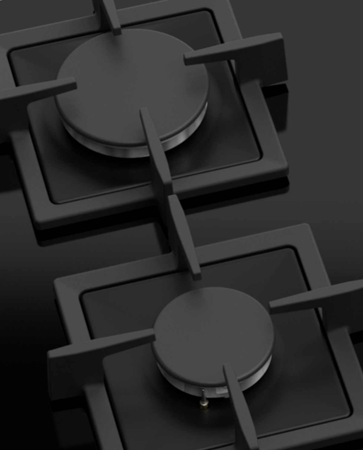 60cm Gas on Glass Hob