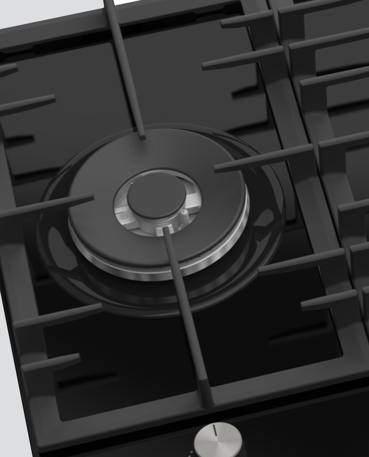 90cm Gas on Glass Hob