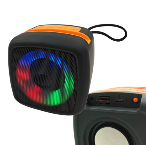 Altavoz Bluetooth con soporte para móvil