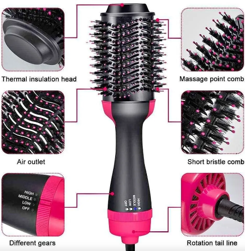 Cepillo secador de cabello One Step 3 en 1