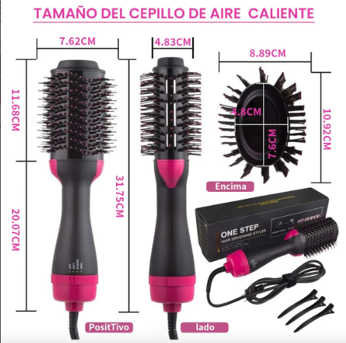 Cepillo secador de cabello One Step 3 en 1
