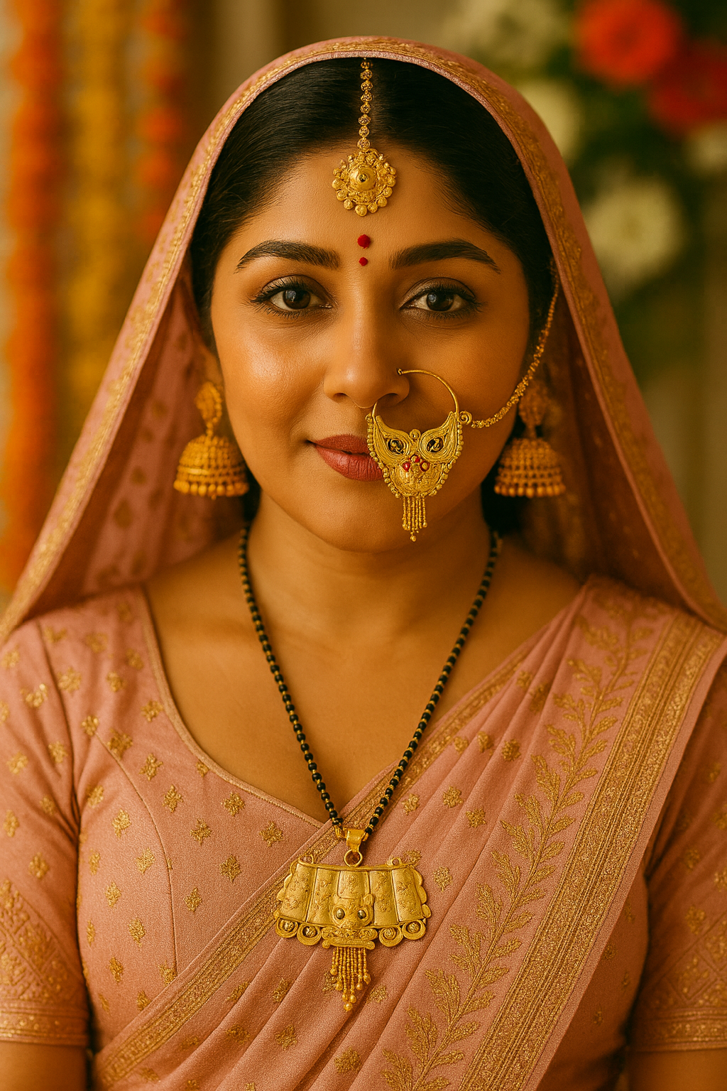 Traditional Gold Mangalsutra Necklace