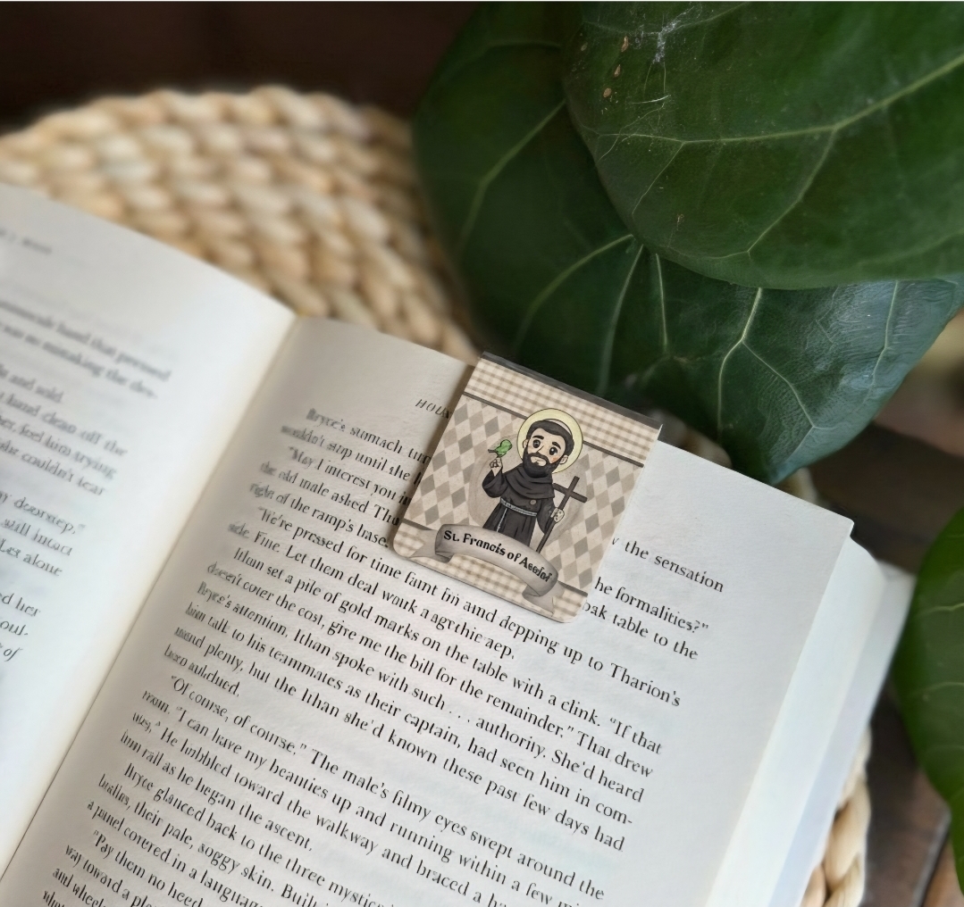 St. Francis of Assisi Magnetic Bookmark
