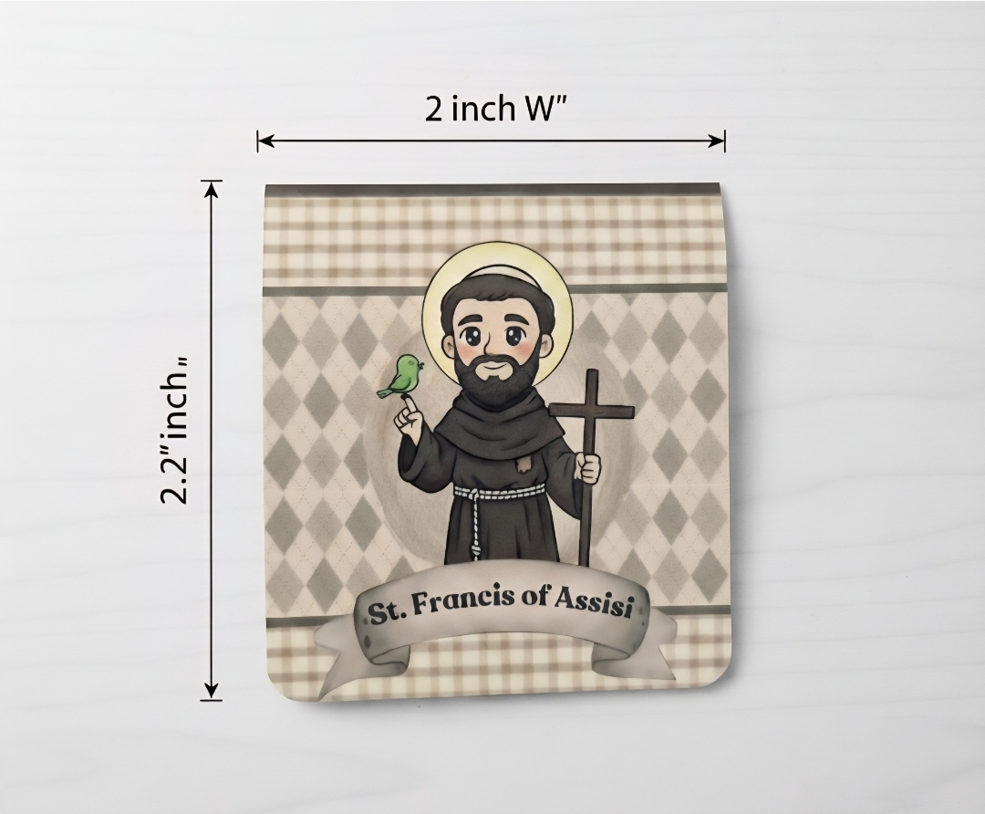 St. Francis of Assisi Magnetic Bookmark