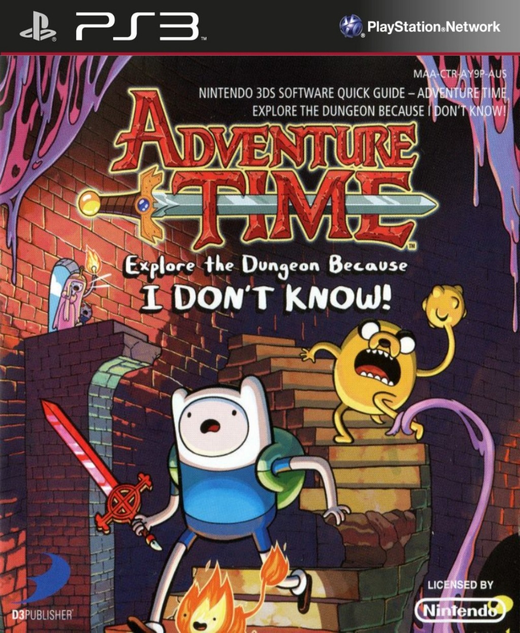 Adventure Time: Explore the Dungeon Because I Don't Know! (PS3)