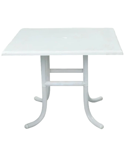 White Outdoor  UPVC Table