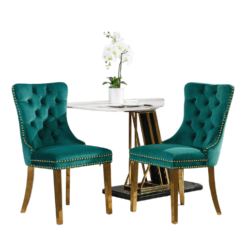 Velvet Tufted Dining Chair