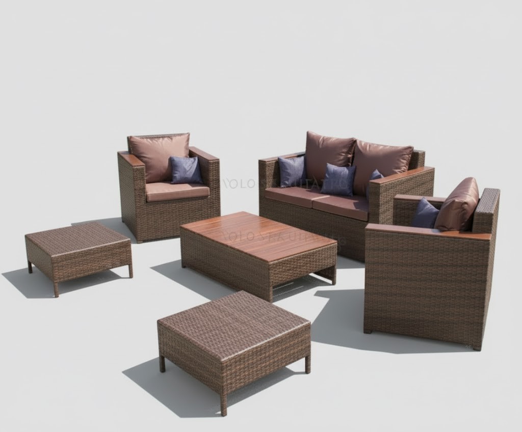 The Oasis Modular Outdoor Rattan Lounge Suite 