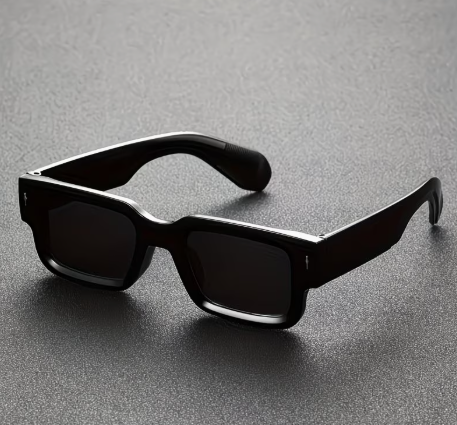 Gafas de sol cuadradas negras