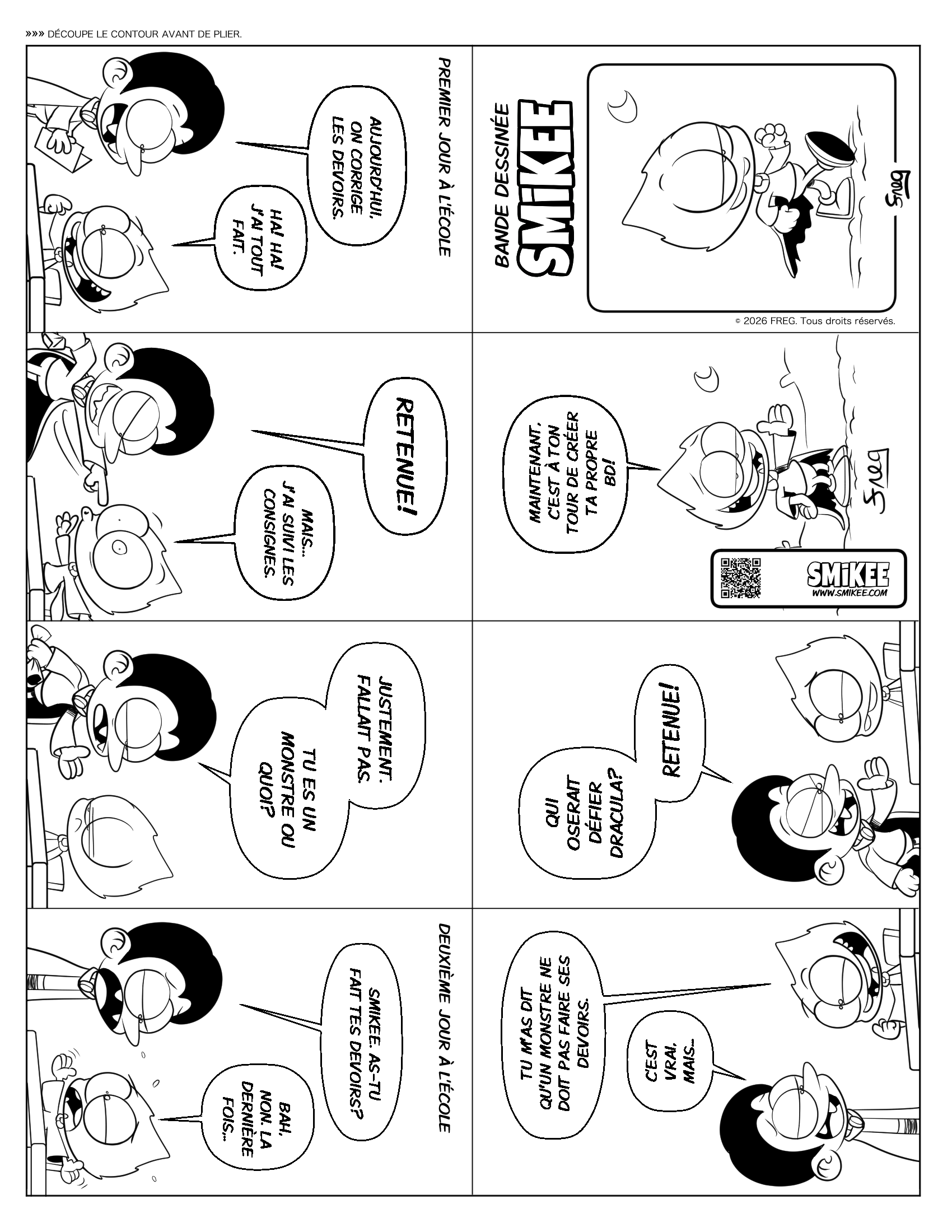Exemple de mini BD Smikee