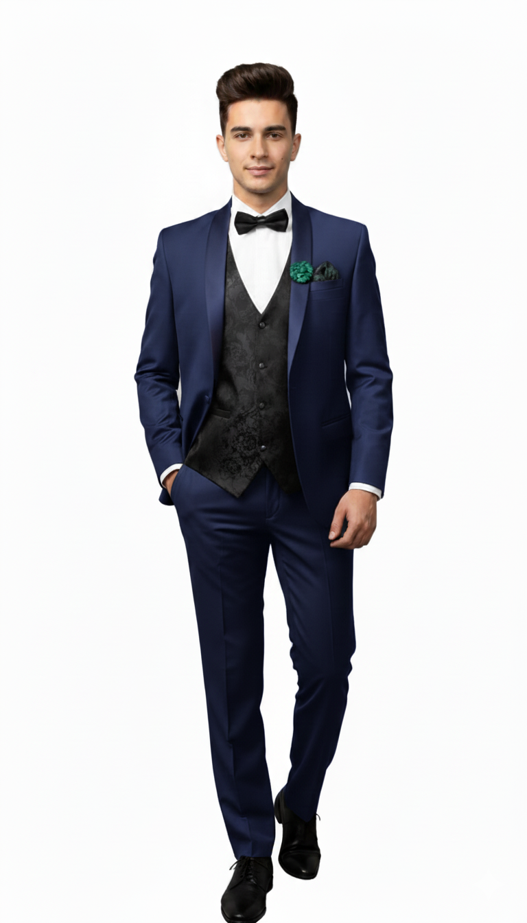 Traje cuello herradura