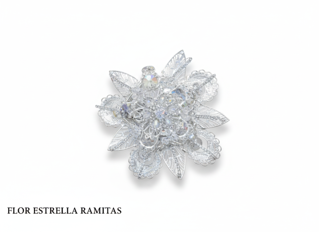 Arras flor estrella ramitas