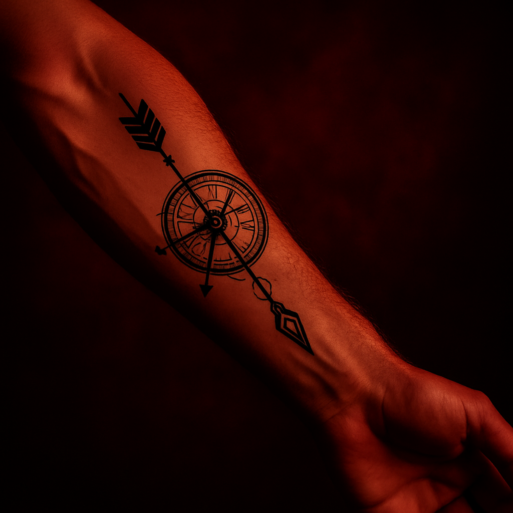 Flèche de la boussole