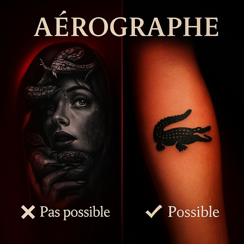 Tatouages Aérographes Personnalisé