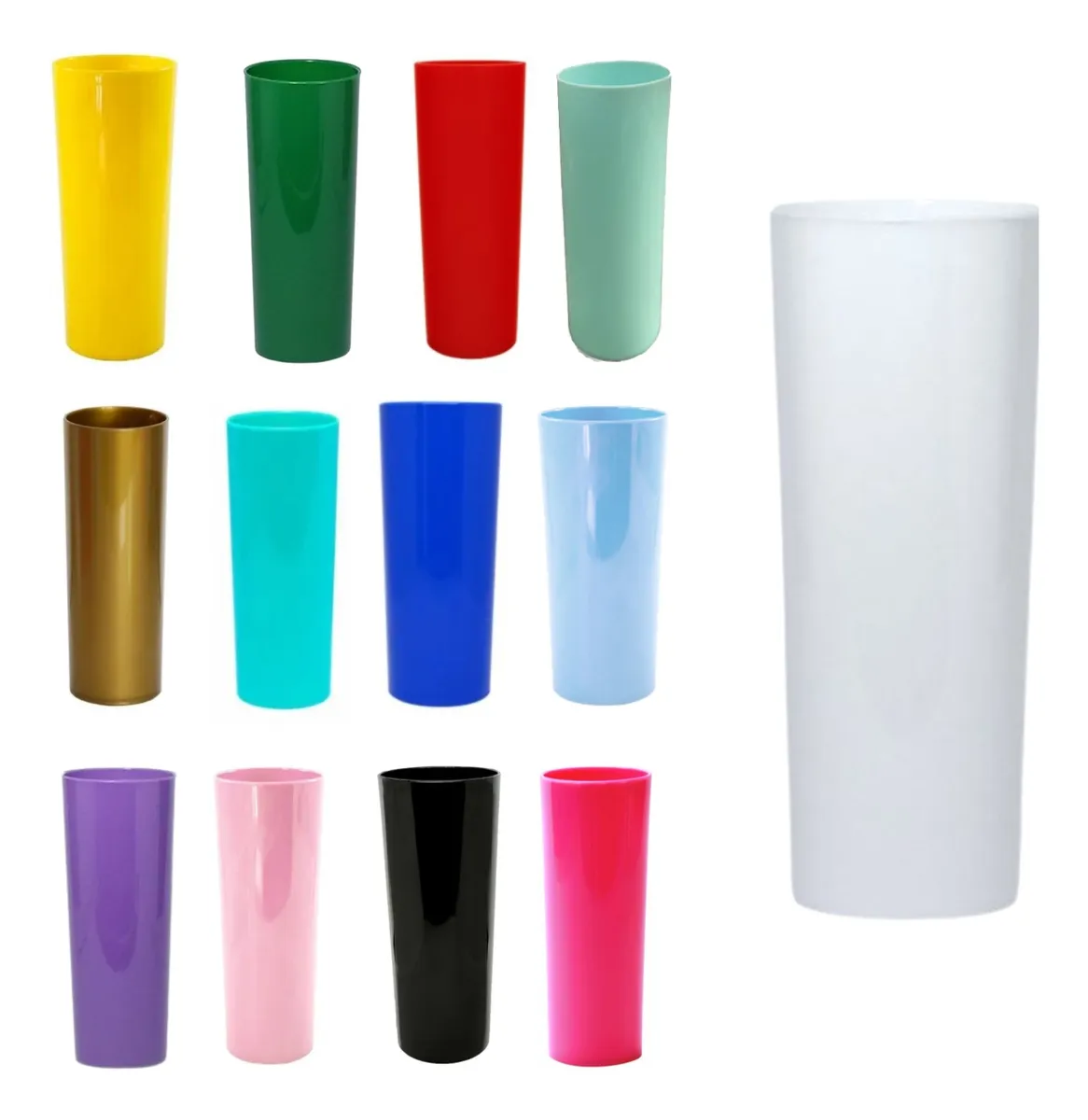 Copo link drink de 350 ml leitoso 