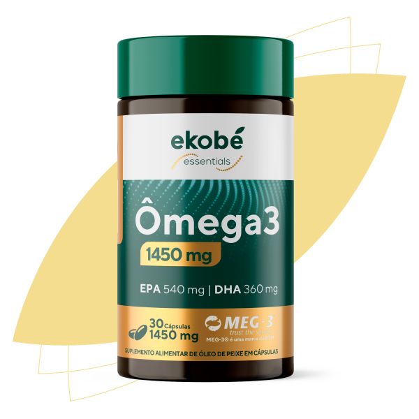Ômega 3 Ekobé Essentials 1450mg 30 Caps.