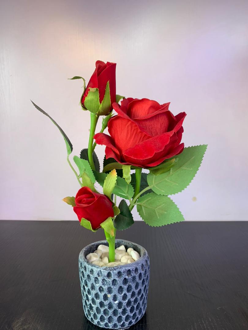 Decorative Artificial Rose Plant