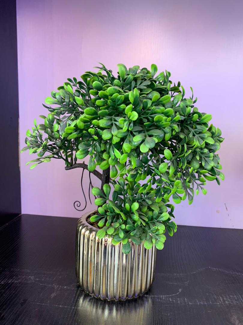 Artificial Green Bonsai Plant