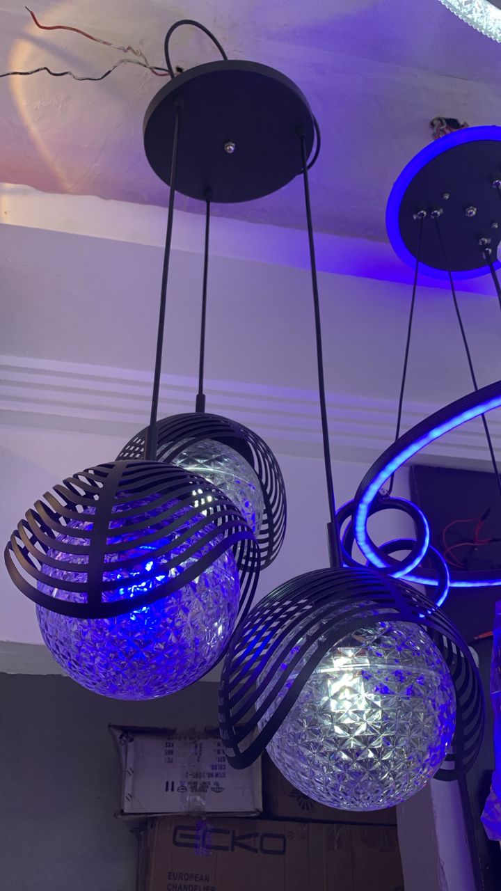 Modern Crystal Pendant Light