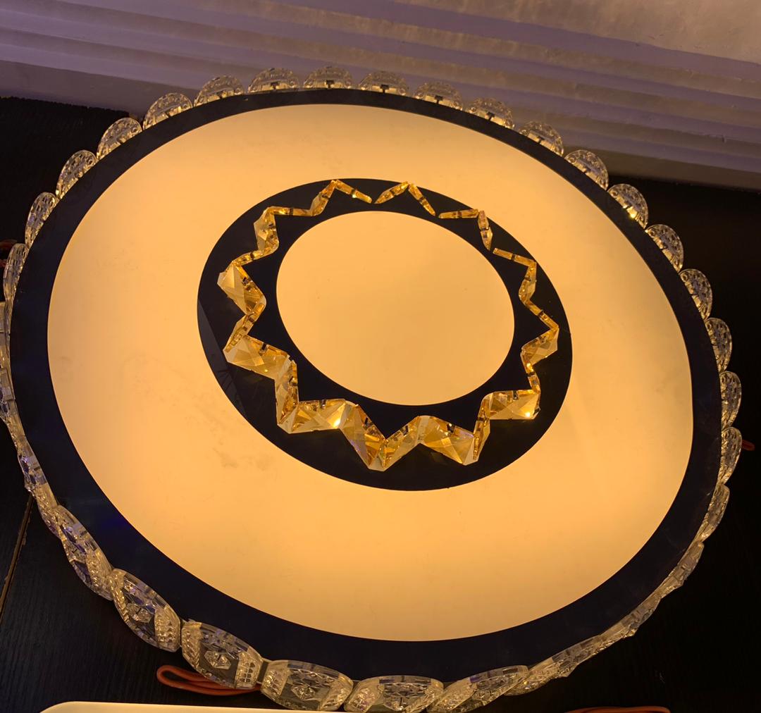 Modern Crystal Ceiling Light