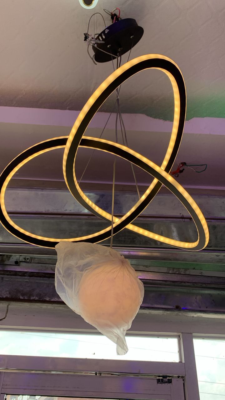 Modern LED Ring Chandelier