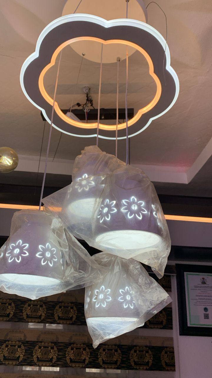 Modern Floral Pendant Light
