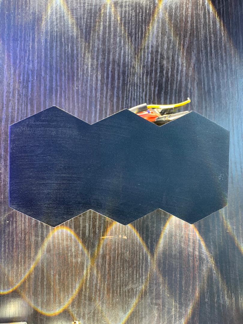 Hexagonal Wooden Organizer