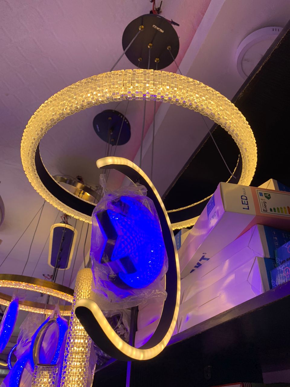 Modern Crystal LED Chandelier