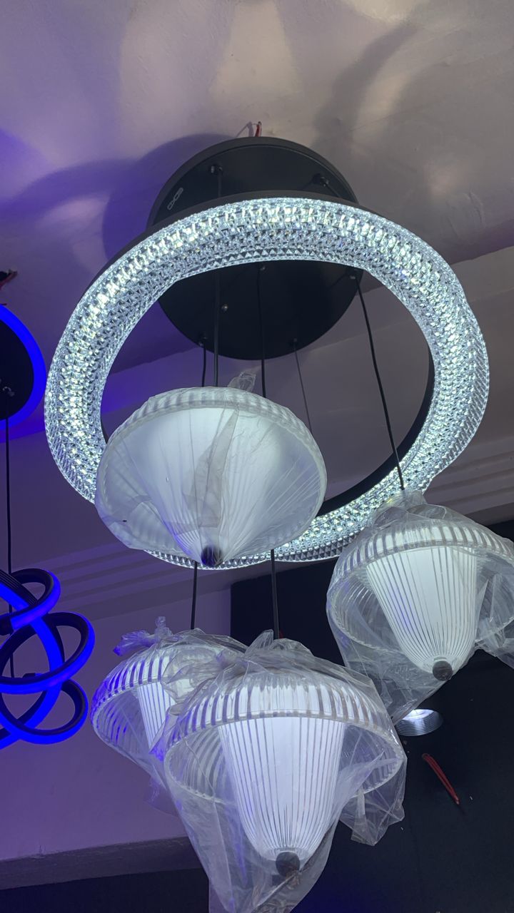 Modern Crystal LED Chandelier