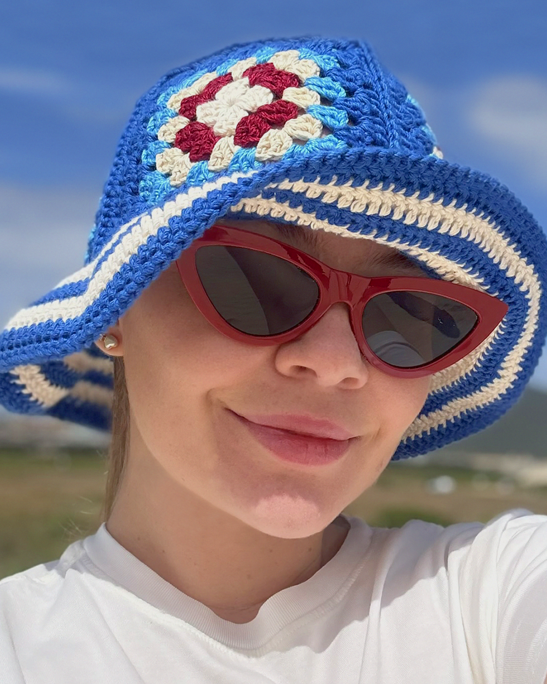 Bucket Hat Granny Squares