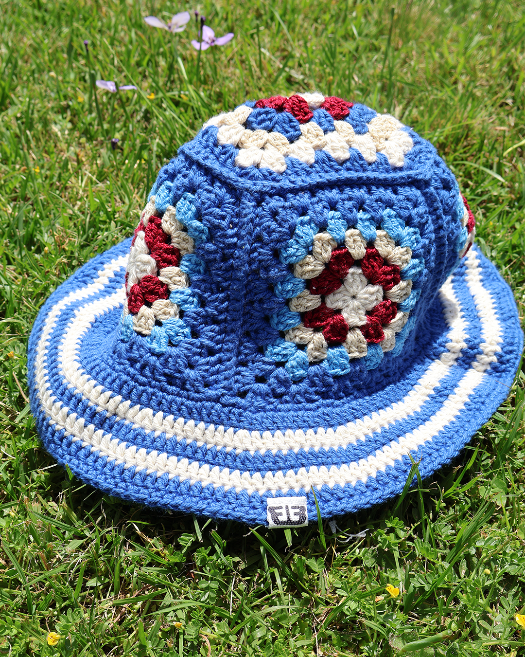 Bucket Hat Granny Squares