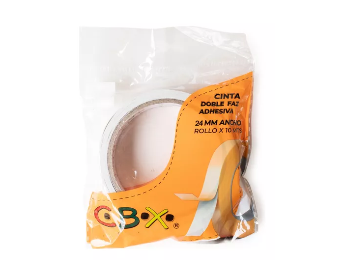 CBX cinta doble faz 24mm x 10m