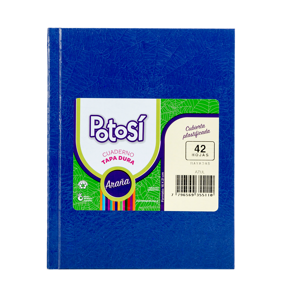 Potosi cuaderno tapa dura N˚3 42hojas
