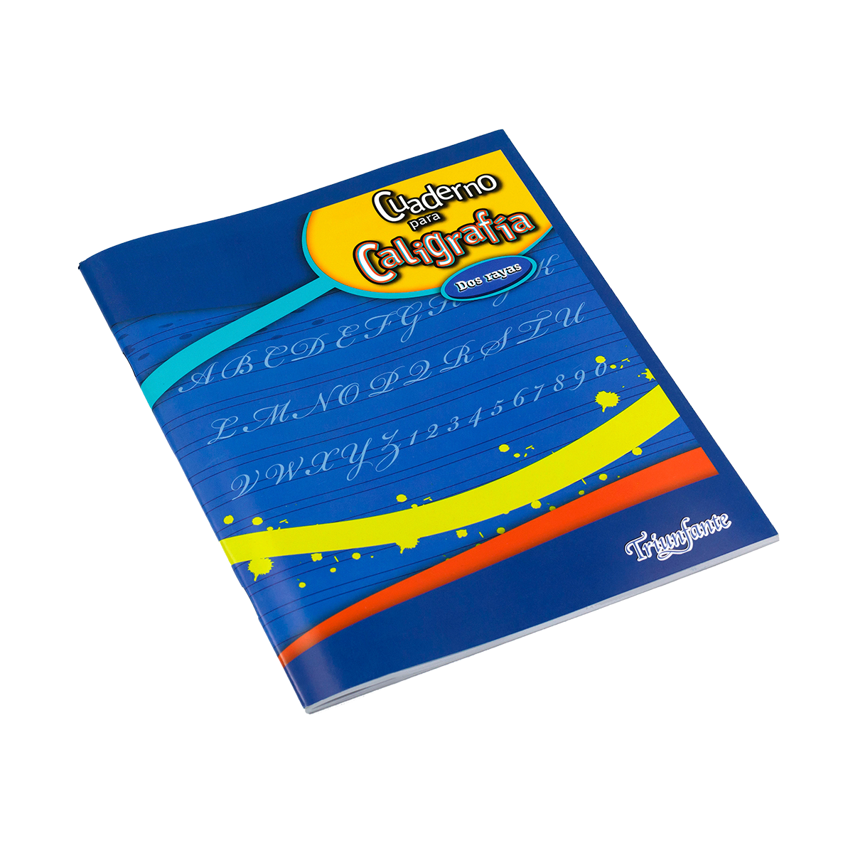 Triunfante cuaderno tapa flexible N˚3 caligrafia 24hojas