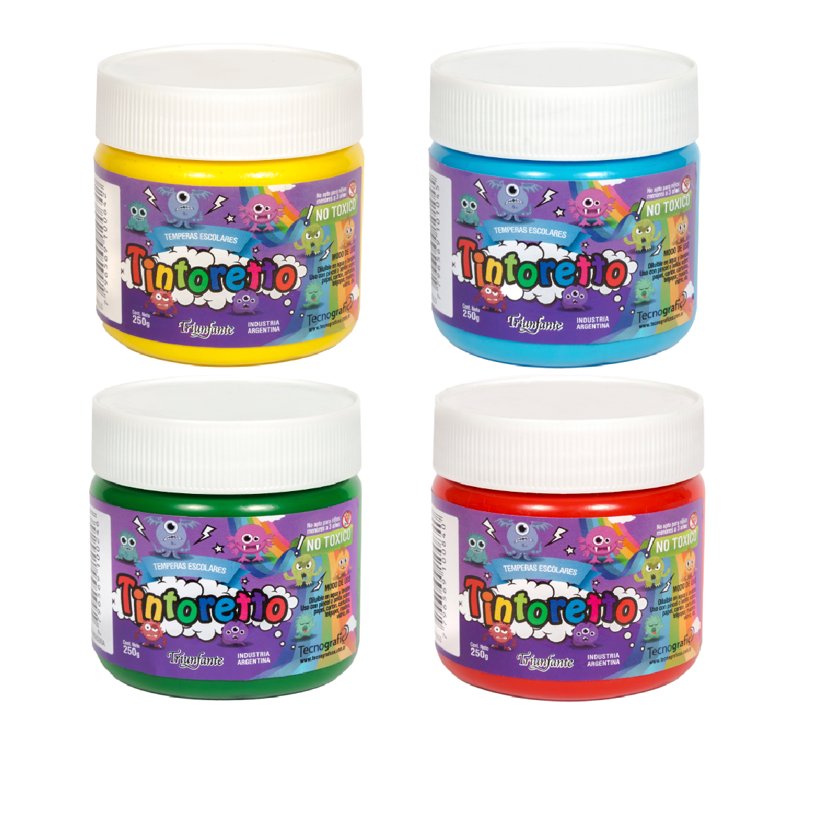 Tintoretto tempera pote 250g