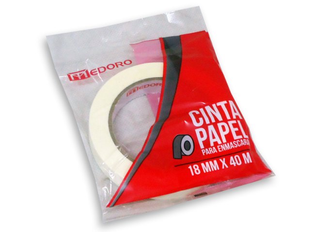 Medoro cinta papel 18mm x 40m